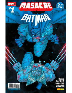es::Marvel/DC: Masacre/Batman 01 (Portada Frank Miller)