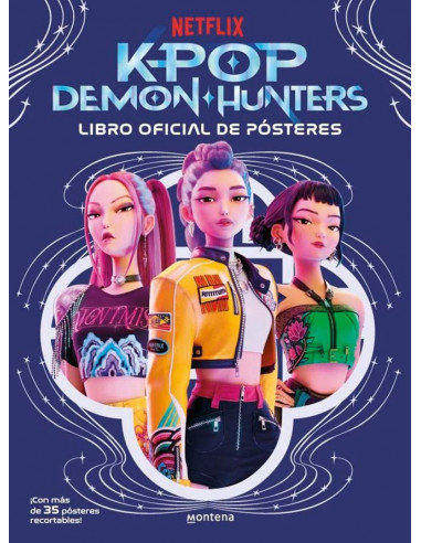 es::K-Pop Demon Hunters. Libro Oficial de Posters