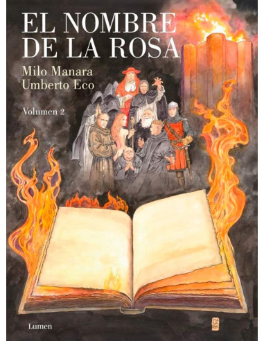 es::El nombre de la rosa. La novela gráfica vol.2