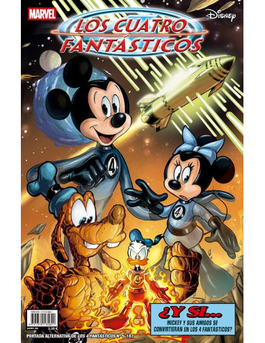 es::Los Cuatro Fantásticos 05 (187) (portada alternativa Disney Fantastic Four 60)