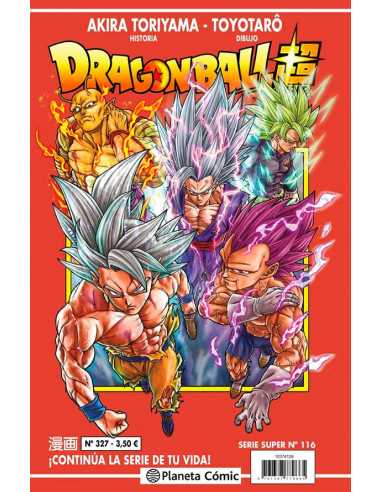 es::Dragon Ball Serie Roja 327 (Dragon Ball Super nº 116)