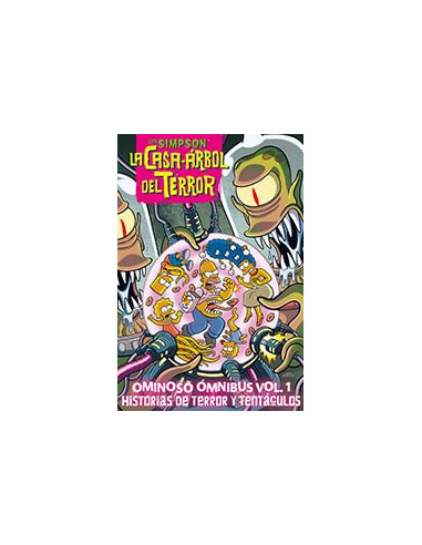 es::Los Simpson. La Cása-Árbol del Terror. Ominoso Ómnibus Vol. 1 Historias de terror y tentáculos