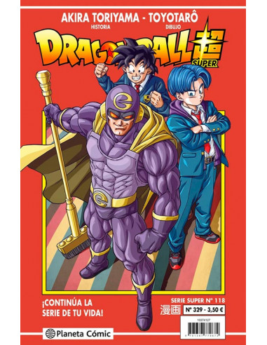 es::Dragon Ball Serie Roja 329 (Dragon Ball Super nº 118)