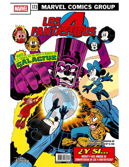 es::Los Cuatro Fantásticos 06 (188) (portada alternativa Disney Fantastic Four 173)