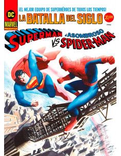 es::Superman vs. El Asombroso Spiderman (Marvel Treasury Edition) Portada Alternativa Alex Ross