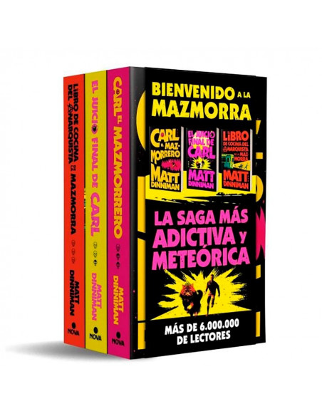 es::Estuche Carl el Mazmorrero 1, 2 y 3