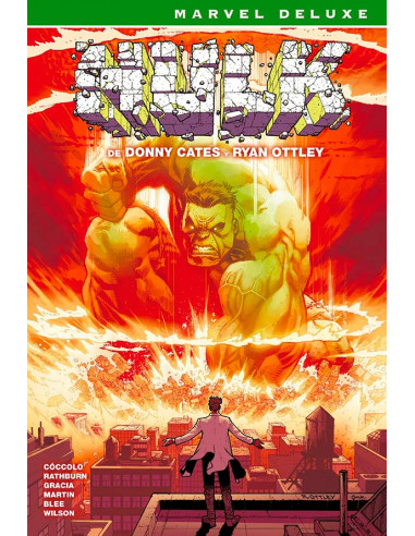 es::Hulk de Donny Cates y Ryan Ottley (Cómic Marvel Now! Deluxe)