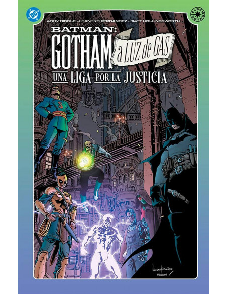 es::DC Elseworlds. Gotham a luz de gas: Una liga por la justicia