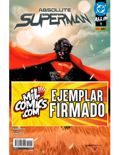 es::Absolute Superman 01. Firmado por Rafa Sandoval