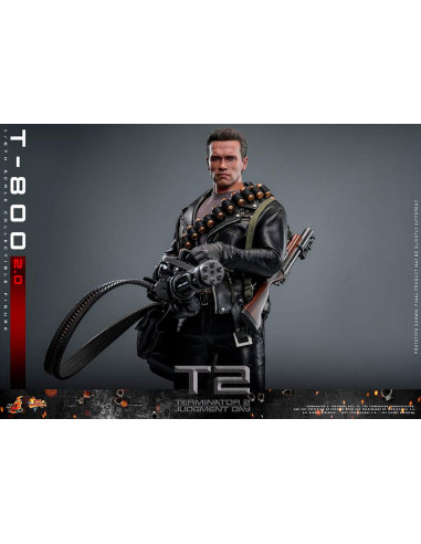 es::Figura T-800 Battle 2.0 (Terminator 2) Hot Toys