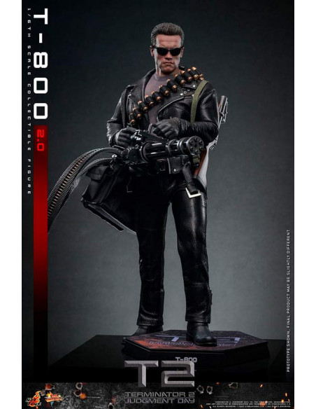 es::Figura T-800 Battle 2.0 (Terminator 2) Hot Toys
