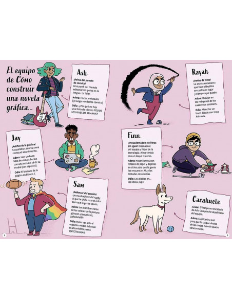 es::Cómo construir una novela gráfica