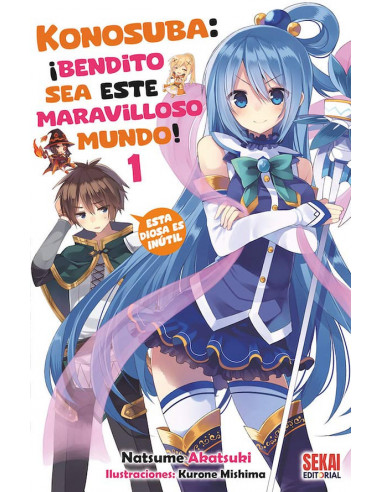 es::Konosuba: ¡Bendito sea este maravilloso Mundo! 01 (Novela)