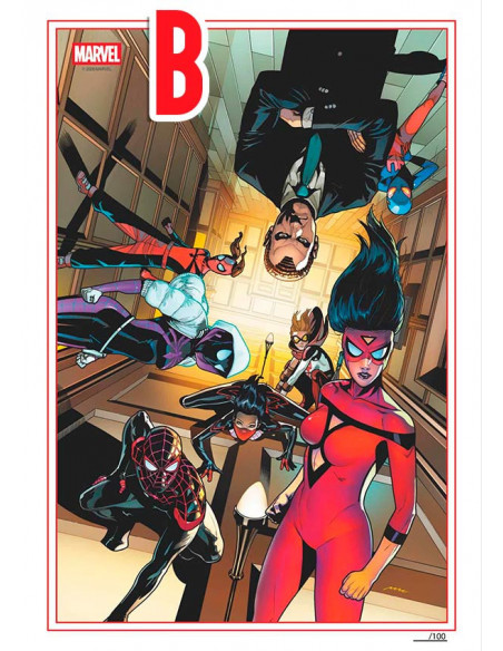 es::Lámina A3 Marvel Wonder Woman B. Firmada por Pere Pérez