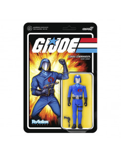 es::G.I. Joe Figura ReAction Cobra Commander 10 cm 2