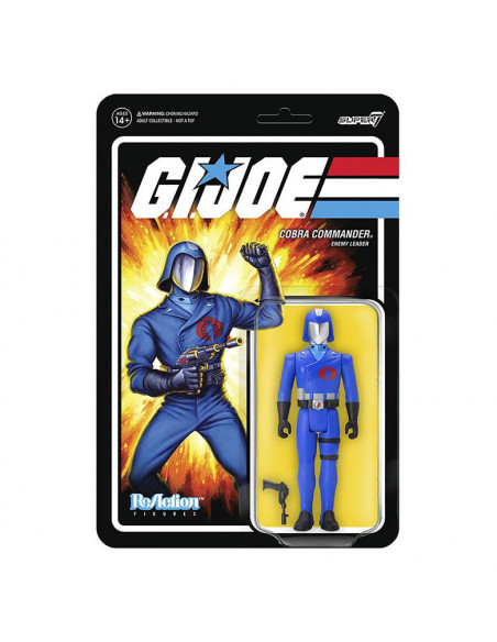 es::G.I. Joe Figura ReAction Cobra Commander 10 cm 