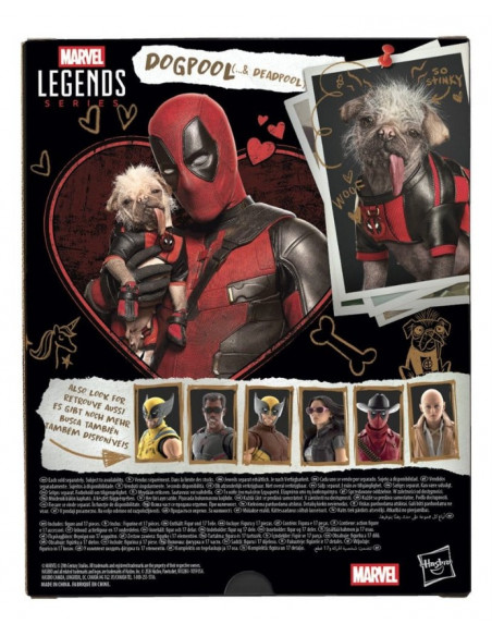 es::Deadpool & Dogpool Figuras Marvel Legends (Deadpool & Wolverine)