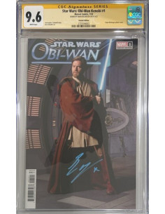 es::Star Wars Obi-Wan 1 Variant Edition CGC SS 9.6 Ewan McGregor