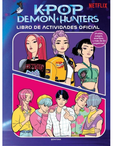 es::K-Pop Demon Hunters. Libro de actividades oficial.