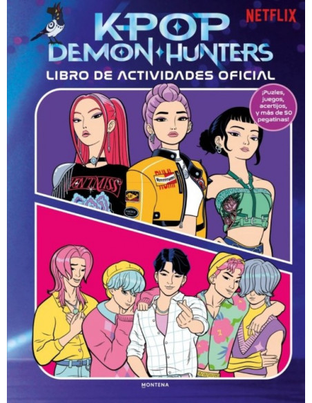 es::K-Pop Demon Hunters. Libro de actividades oficial.