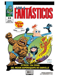 es::Los Cuatro Fantásticos 08 (190) (portada alternativa Disney Fantastic Four 190)