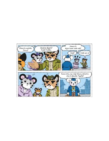 Las investigaciones de Lady Ratone y Jimmy Tigrillo