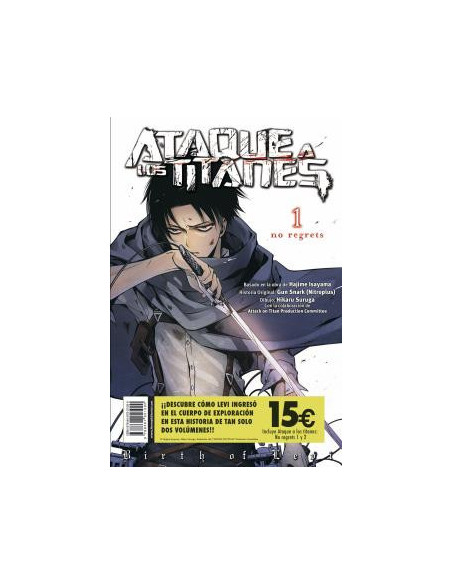 es::Ataque a los Titanes: No regrets (Pack 01 y 02)