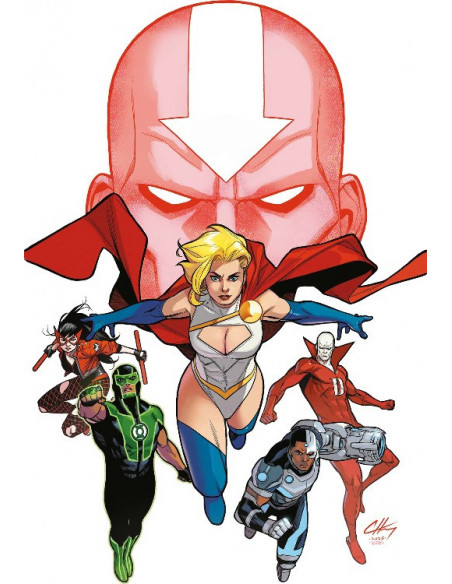 es::All In Justice League Red