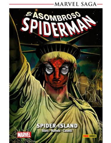 es::Marvel Saga TPB. El Asombroso Spiderman 34 (Rústica). Spider Island