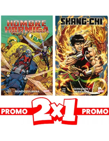 2X1 Hombre Hormiga: Mundo Colmena + Shang-Chi 01