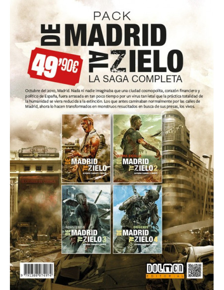 es::De Madrid al Zielo. La saga completa. Pack 4 libros