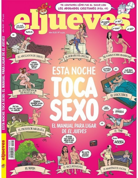es::El Jueves nº 2495. Esta noche toca sexo. El manual para ligar de El Jueves