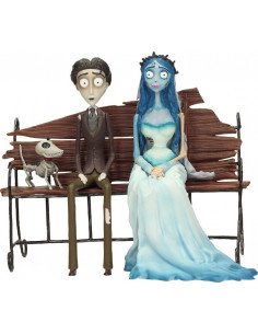 es::La Novia Cadáver Figura 1/10 Victor Van Dort y Emily 