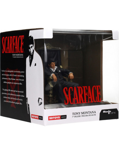 es::Scarface Estatua Movie Icons Tony Montana 18 cm