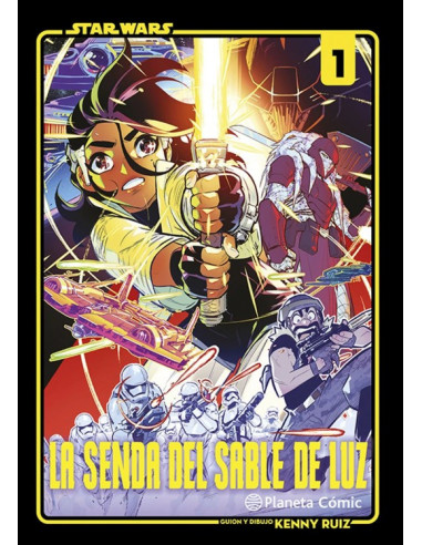 es::Star Wars: La Senda del Sable de Luz 01(manga)
