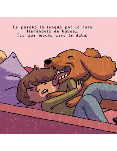 es::¡Qué susto! Un beso peludo