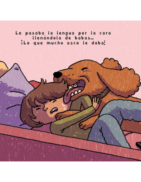 es::¡Qué susto! Un beso peludo