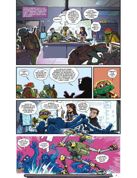 es::Historias de las Teenage Mutant Ninja Turtles: Un verano muy mechazoide es::Historias de las Teenage Mutant Ninja Turtles: Un verano muy mechazoide