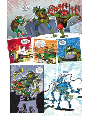 es::Historias de las Teenage Mutant Ninja Turtles: Un verano muy mechazoide