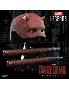 es::Réplica premium 1:1 Máscara y Bastón Daredevil Born Again