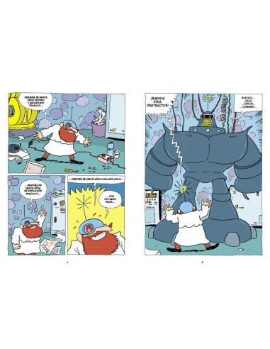 es::Super patata 05: Los robots del Profesor Tornillo