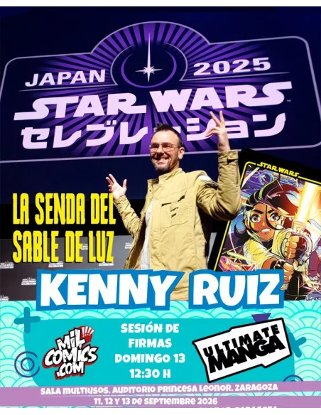 Star Wars: La Senda del Sable de Luz 01 (con sketch y dedicado)