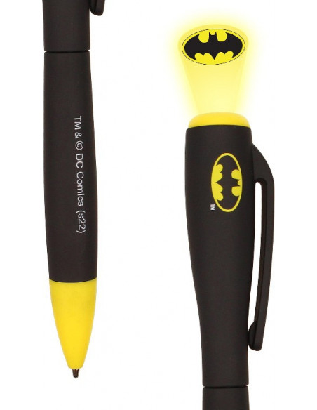 es::Bolígrafo proyector con luz Batman Batseñal
