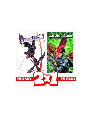 es::Marvel 2X1. Ojo de Halcón: Caída libre / Caballero Negro