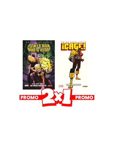 es::Marvel 2x1. ¡Cage! de Genndy Tartakovsky / Powerman y Puño de hierro 01