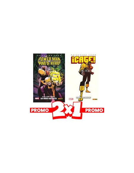 es::Marvel 2x1. ¡Cage! de Genndy Tartakovsky / Powerman y Puño de hierro 01