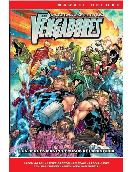 es::Los Vengadores de Jason Aaron 07. Los Cazadores de Muerte (Cómic Marvel Deluxe)