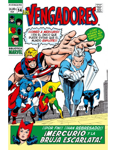 es::Biblioteca Marvel. Los Vengadores 14