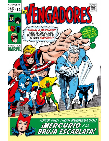 es::Biblioteca Marvel. Los Vengadores 14