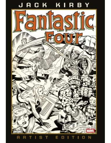 es::Marvel Artist's Edition. Los 4 Fantásticos de Jack Kirby